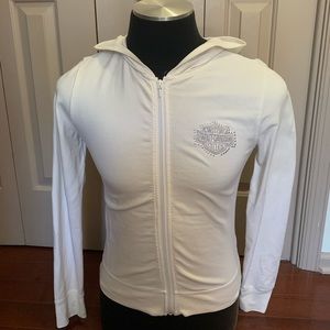 Harley Davison lightweight zippered sweatshirt